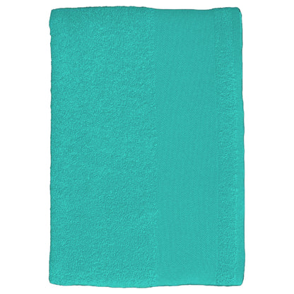 Turquoise - Back - SOLS Island Guest Towel (30 X 50cm)