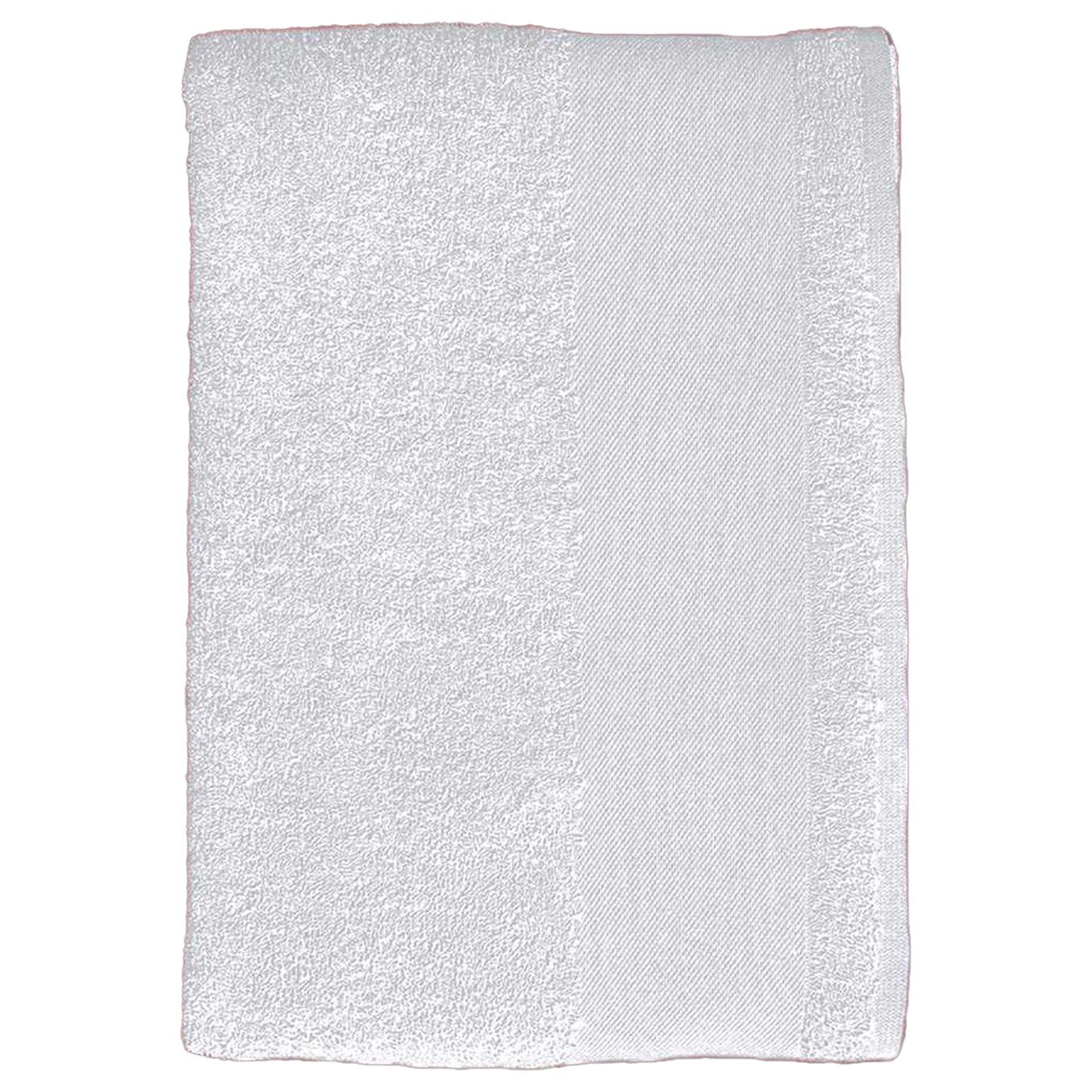 White - Back - SOLS Island Guest Towel (30 X 50cm)