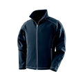 Navy - Front - Result Work-Guard Womens-Ladies Treble Stitch Soft Shell Jacket