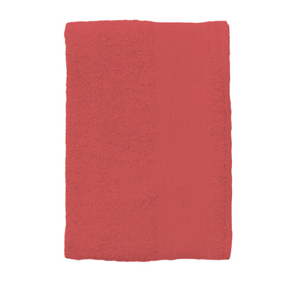 Red - Back - SOLS Island 50 Hand Towel (50 X 100cm)