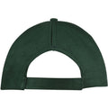 Forest Green - Back - SOLS Unisex Buzz 5 Panel Baseball Cap