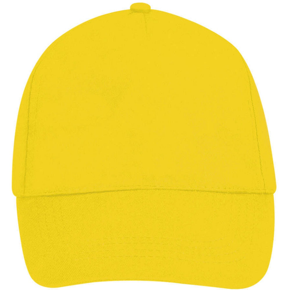 Gold - Lifestyle - SOLS Unisex Buzz 5 Panel Baseball Cap