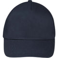 Navy - Lifestyle - SOLS Unisex Buzz 5 Panel Baseball Cap