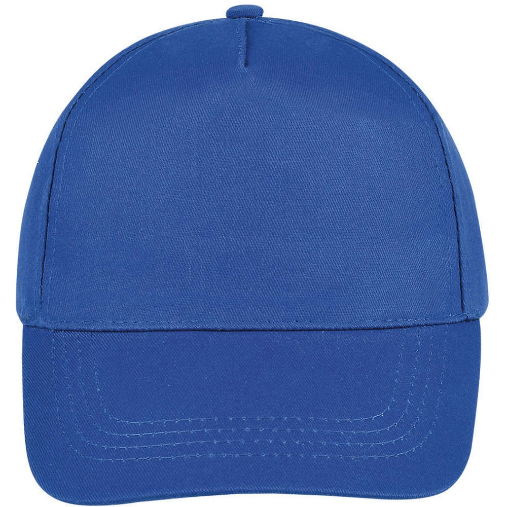 Royal Blue - Lifestyle - SOLS Unisex Buzz 5 Panel Baseball Cap