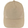 Sand - Side - SOLS Unisex Buzz 5 Panel Baseball Cap