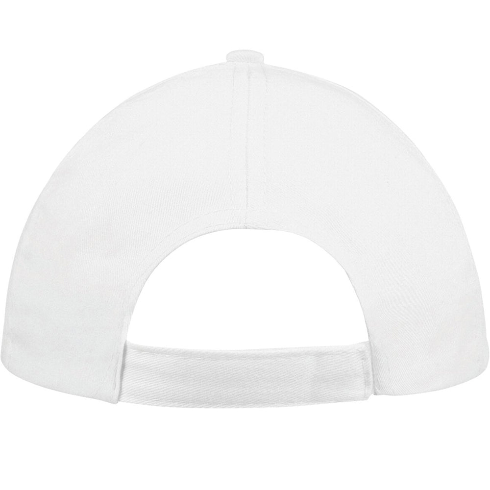 White - Lifestyle - SOLS Unisex Buzz 5 Panel Baseball Cap