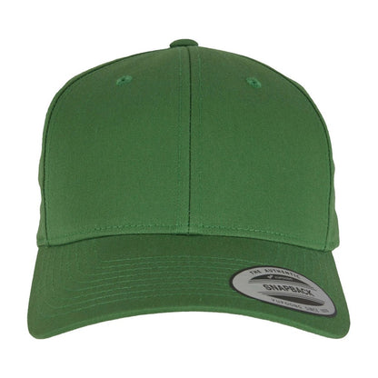 Classic Green - Front - Flexfit Unisex Curved Classic Snapback Cap