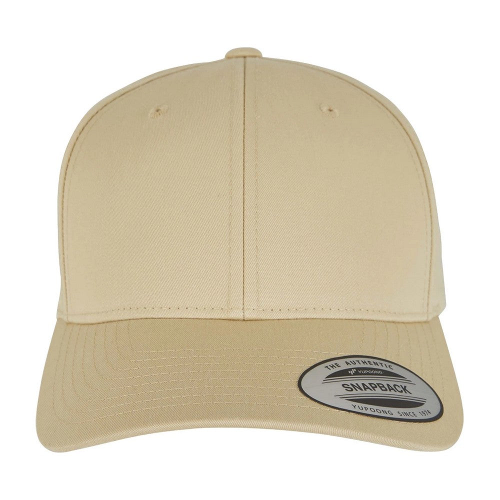 Gold - Front - Flexfit Unisex Curved Classic Snapback Cap
