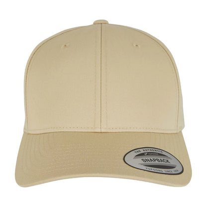Gold - Front - Flexfit Unisex Curved Classic Snapback Cap