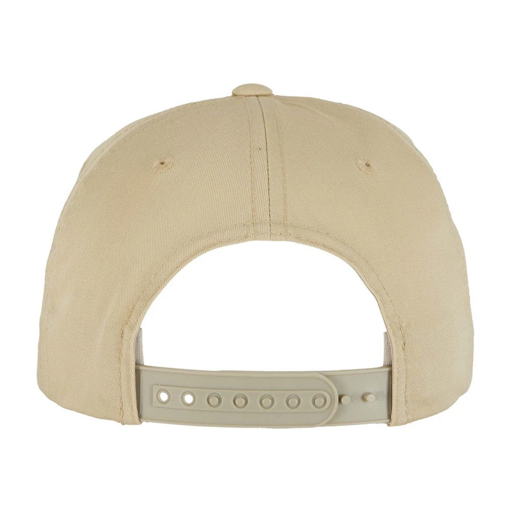 Gold - Back - Flexfit Unisex Curved Classic Snapback Cap