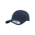 Navy - Front - Flexfit Unisex Curved Classic Snapback Cap