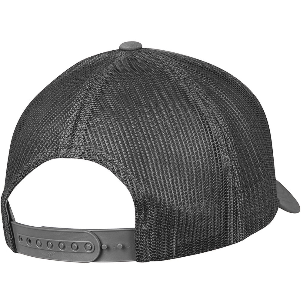 Dark Grey - Back - Flexfit Unisex Retro Trucker Cap