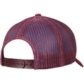 Maroon - Back - Flexfit Unisex Retro Trucker Cap