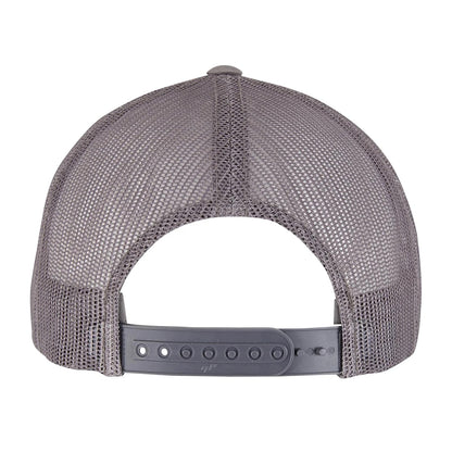 Steel Grey - Back - Flexfit Unisex Retro Trucker Cap