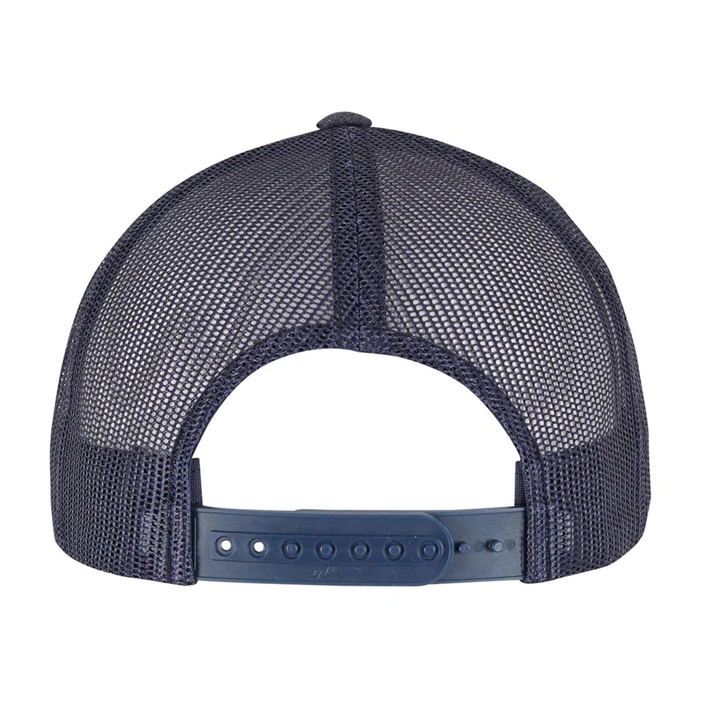 Heather Navy - Back - Flexfit Unisex Retro Trucker Cap