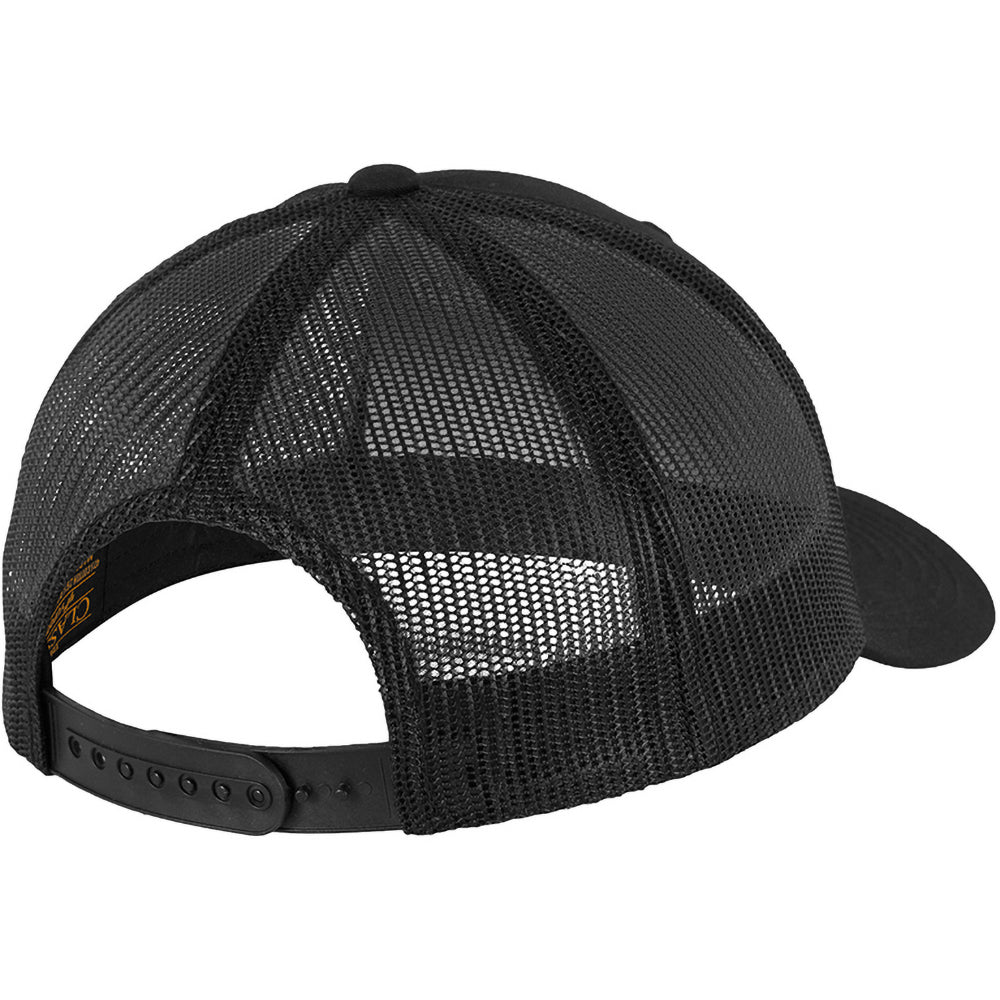 Black - Back - Flexfit Unisex Retro Trucker Cap
