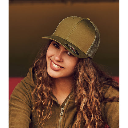 Buck - Side - Flexfit Unisex Retro Trucker Cap