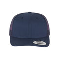 Navy - Back - Flexfit Unisex Retro Trucker Cap