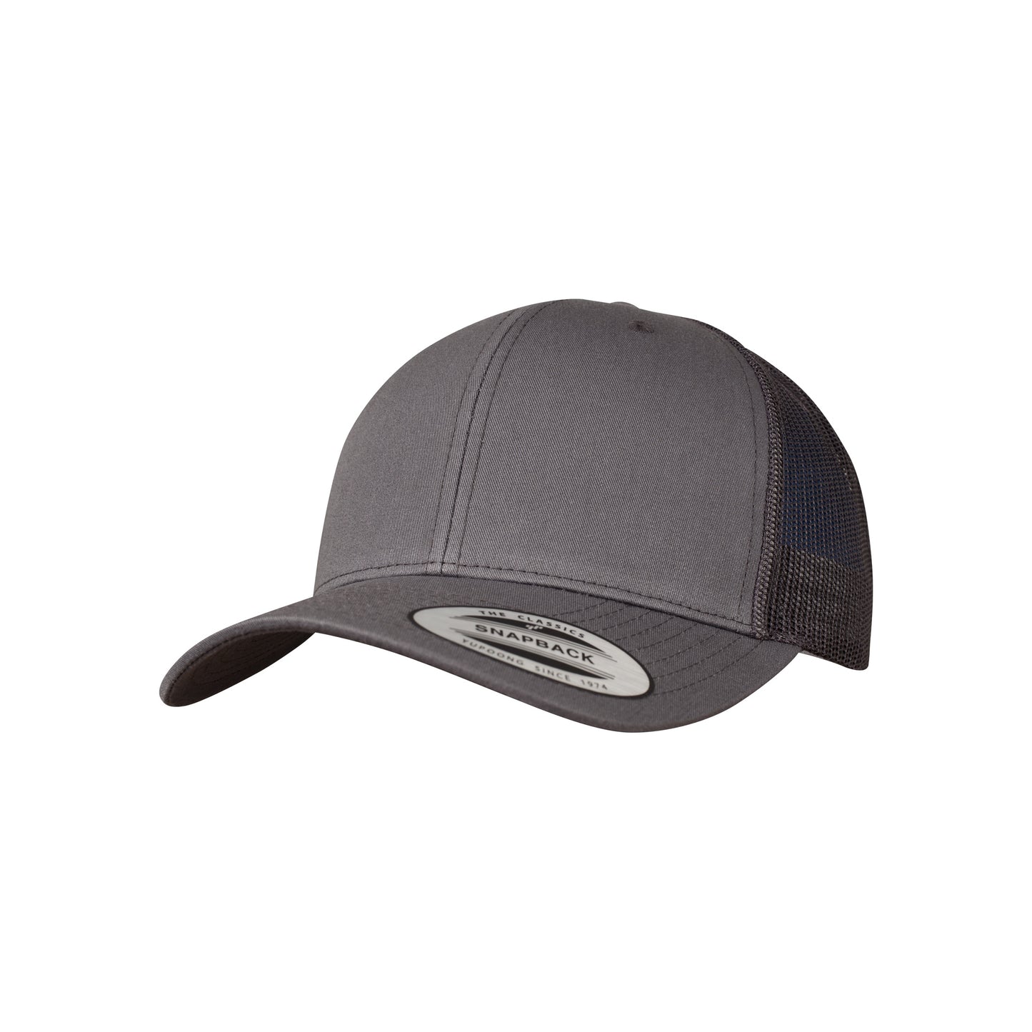 Dark Grey - Front - Flexfit Unisex Retro Trucker Cap