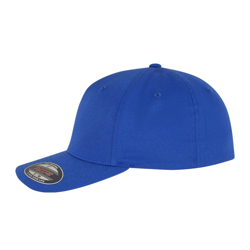 Royal Blue - Side - Flexfit Unisex 5 Panel Cap