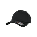 Black - Front - Flexfit Unisex Organic Cotton Cap