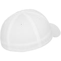 White - Back - Flexfit Unisex Wooly Combed Cap