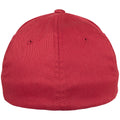 Rose Brown - Back - Flexfit Unisex Wooly Combed Cap