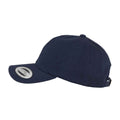 Navy - Back - Flexfit Unisex Low Profile Cotton Twill Cap