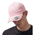 Pink - Pack Shot - Flexfit Unisex Low Profile Cotton Twill Cap