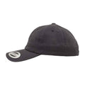 Dark Grey - Back - Flexfit Unisex Low Profile Cotton Twill Cap