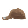 Khaki - Back - Flexfit Unisex Low Profile Cotton Twill Cap