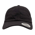 Black - Front - Flexfit Unisex Low Profile Cotton Twill Cap