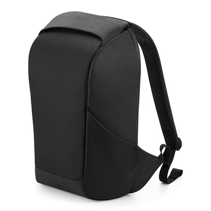 Black - Front - Quadra Project Charge Security Backpack