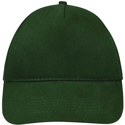 Bottle Green - Lifestyle - SOLS Unisex Sunny 5 Panel Baseball Cap