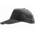 Dark Grey-Light Grey - Back - SOLS Unisex Sunny 5 Panel Baseball Cap