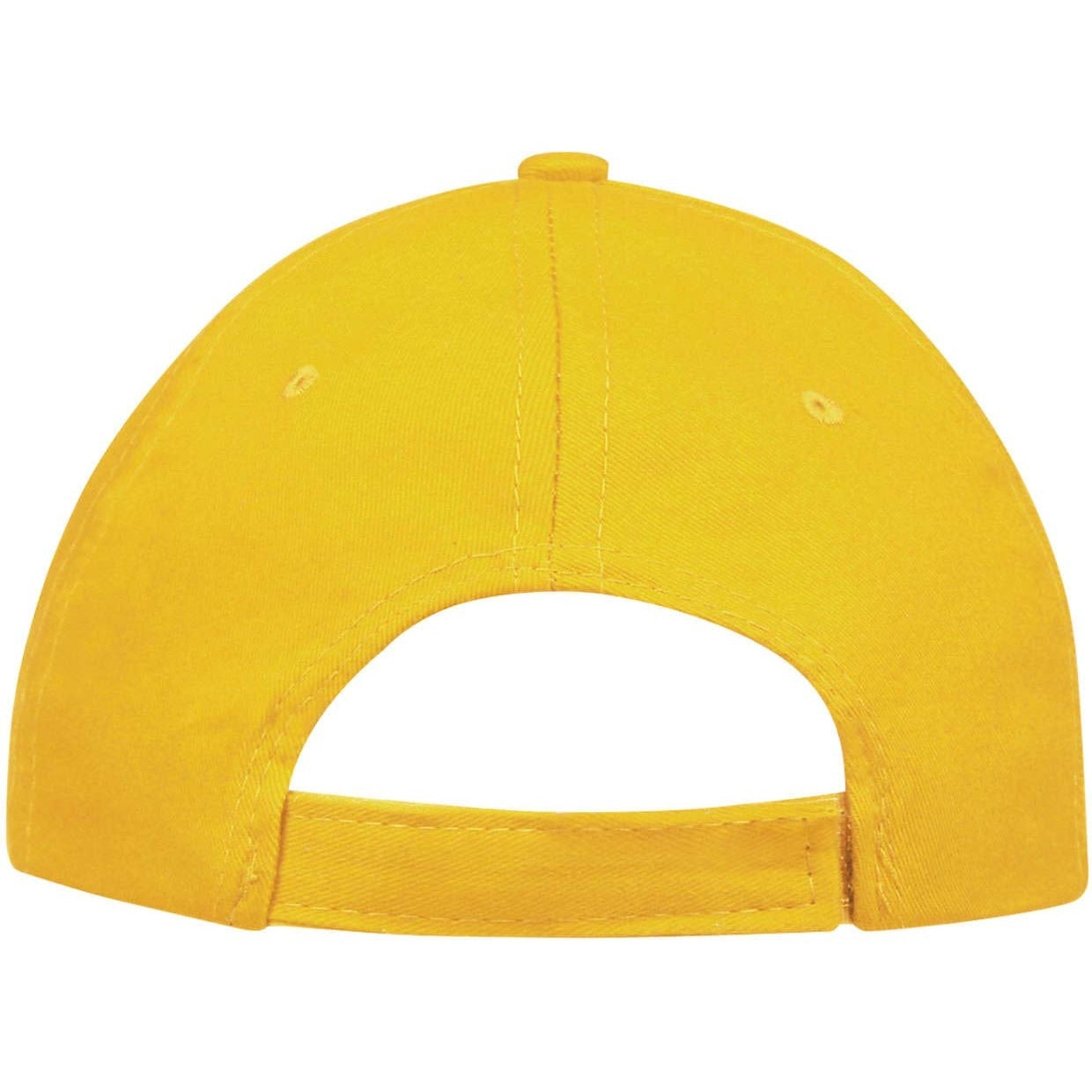 Gold - Side - SOLS Unisex Sunny 5 Panel Baseball Cap