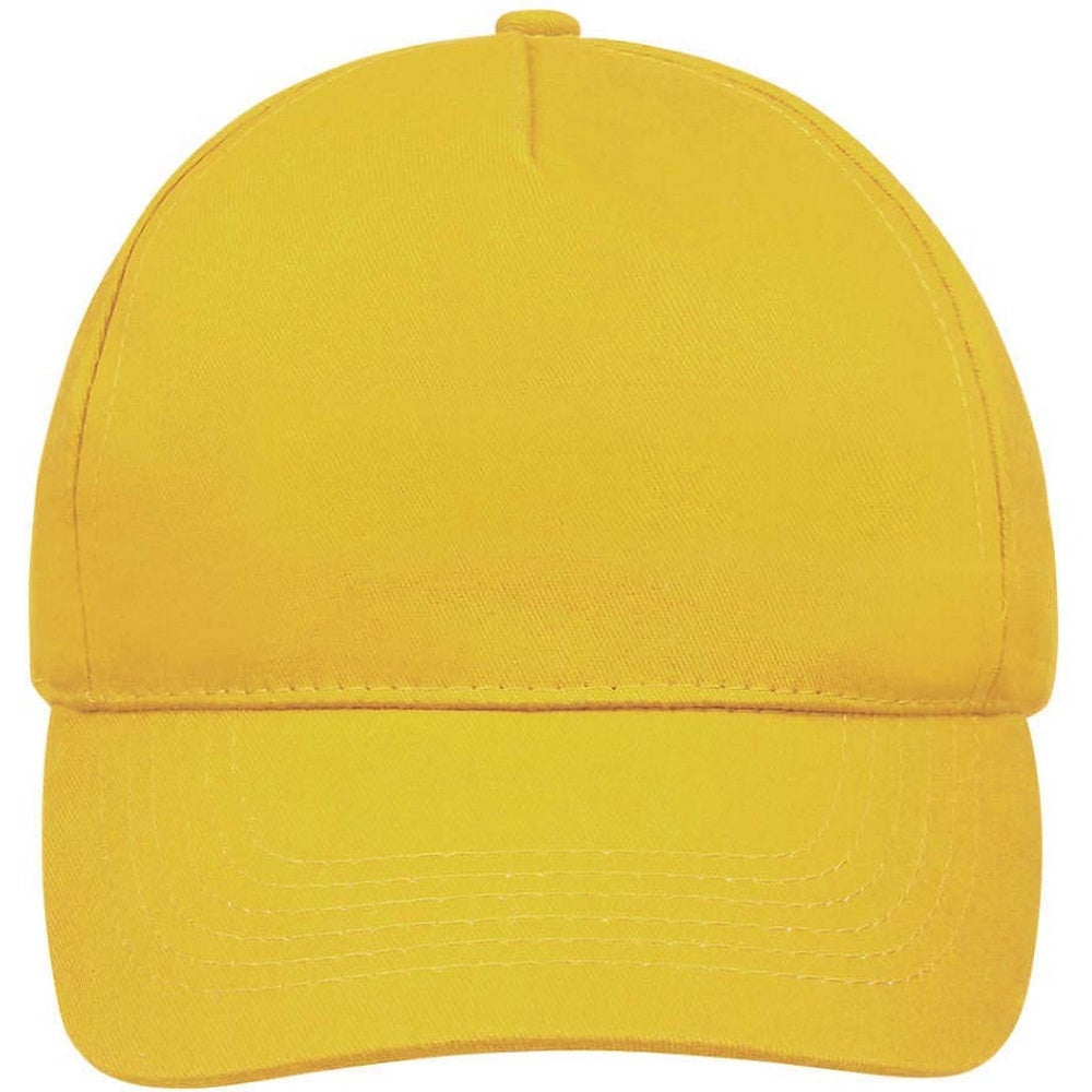 Gold - Lifestyle - SOLS Unisex Sunny 5 Panel Baseball Cap