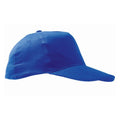 Royal Blue - Front - SOLS Unisex Sunny 5 Panel Baseball Cap