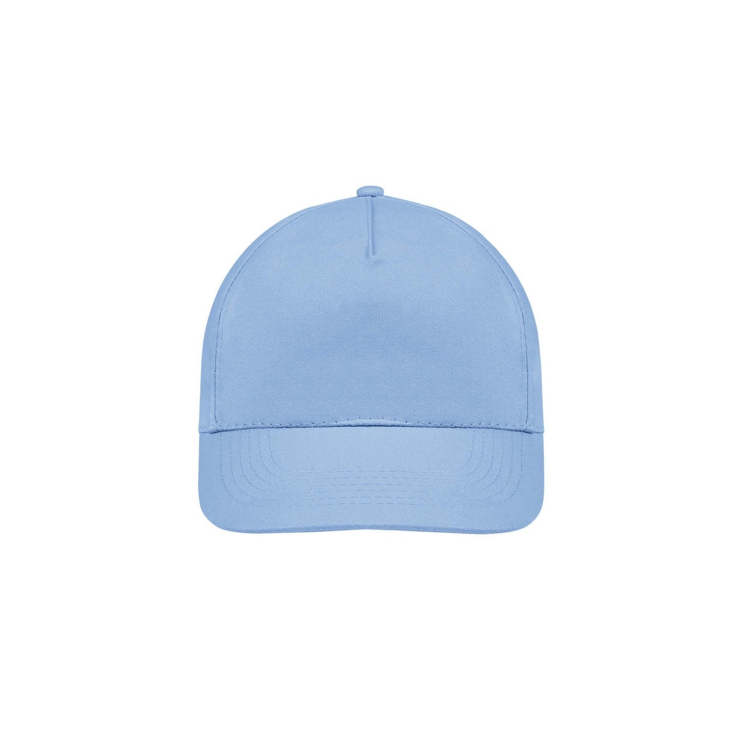 Sky Blue - Side - SOLS Unisex Sunny 5 Panel Baseball Cap