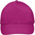 Fuchsia - Lifestyle - SOLS Unisex Sunny 5 Panel Baseball Cap