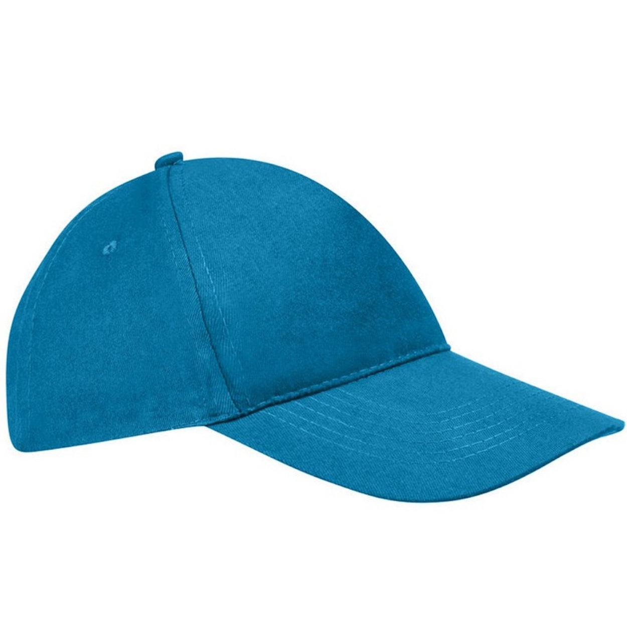 Aqua - Front - SOLS Unisex Sunny 5 Panel Baseball Cap