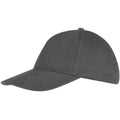 Dark Grey - Back - SOLS Unisex Sunny 5 Panel Baseball Cap