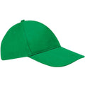 Kelly Green - Front - SOLS Unisex Sunny 5 Panel Baseball Cap