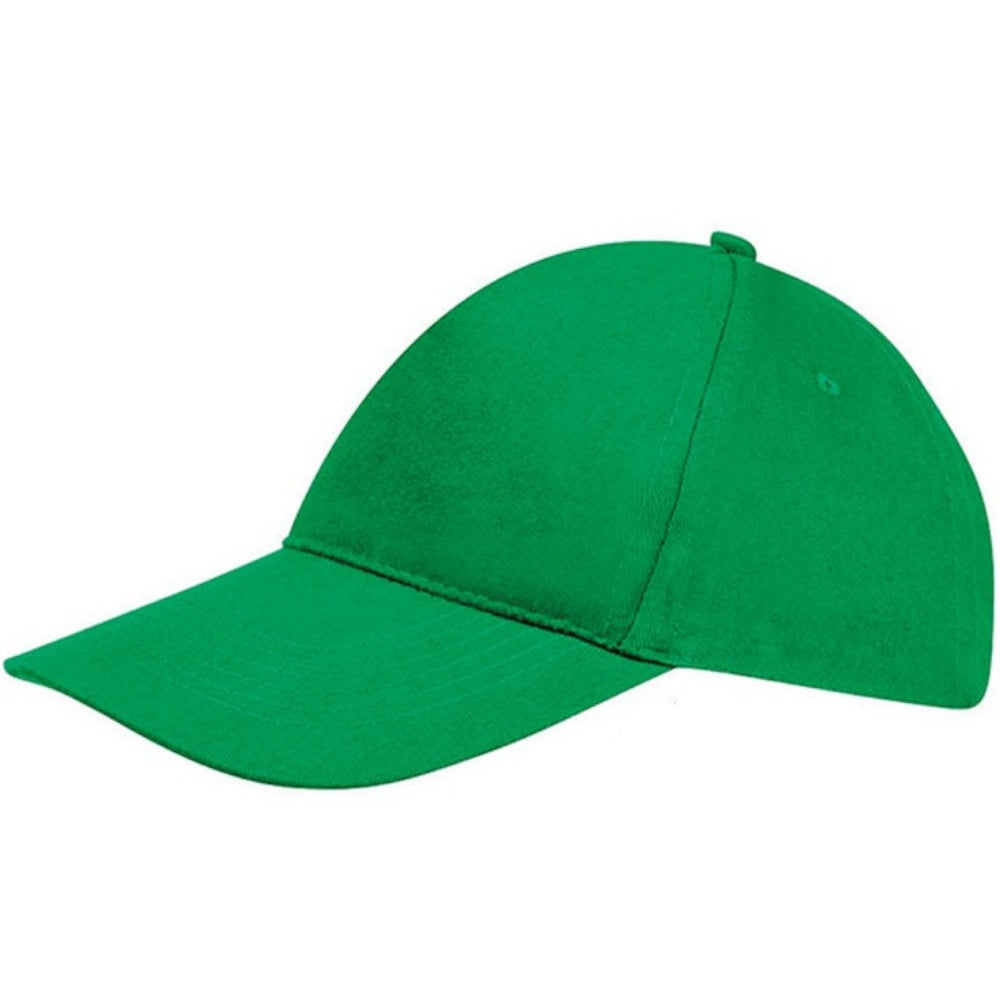 Kelly Green - Back - SOLS Unisex Sunny 5 Panel Baseball Cap