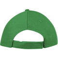 Kelly Green - Side - SOLS Unisex Sunny 5 Panel Baseball Cap