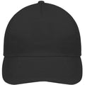 Black - Lifestyle - SOLS Unisex Sunny 5 Panel Baseball Cap