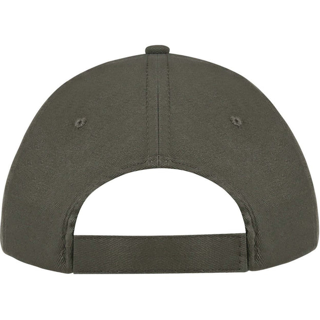 Army-Beige - Side - SOLS Unisex Sunny 5 Panel Baseball Cap