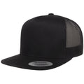 Black - Front - Flexfit Unisex Classic Trucker Cap