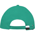 Turquoise-White - Side - SOLS Unisex Buffalo 6 Panel Baseball Cap