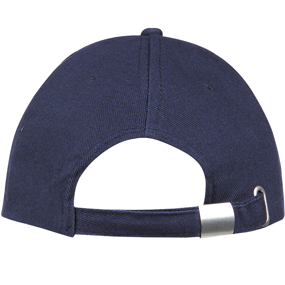 French Navy-White - Side - SOLS Unisex Buffalo 6 Panel Baseball Cap